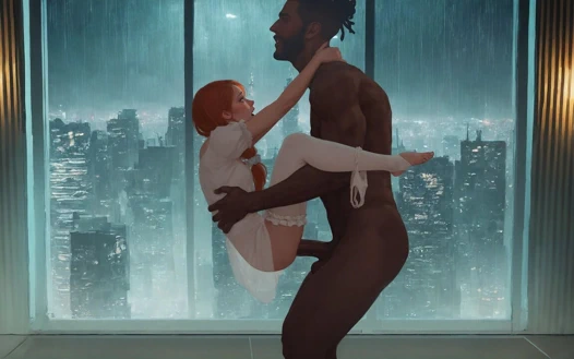 Büyük memeli orta yaşlı seksi ev hanımı patronun kalın büyük zenci yarağına binmeyi seviyor - 3 boyutlu hentai animasyonlu porno - mila ai