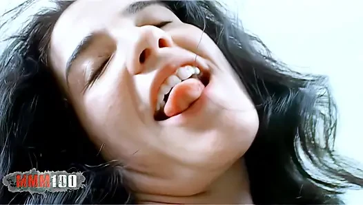 Avrupalı amatör Erissa çifte penetrasyonlu üçlü seks - sert anal ve sakso