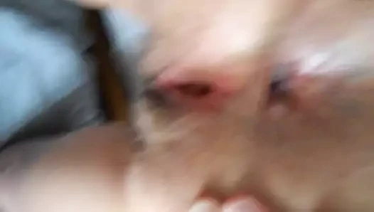 Eş yayılır ona delikler için boşalmak