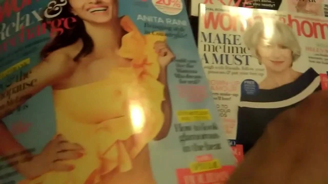 kadın ve ev dergisinde cumming ( helen mirren )