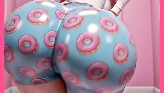 Kızıl saçlı sürtük süper büyük göt animasyonu