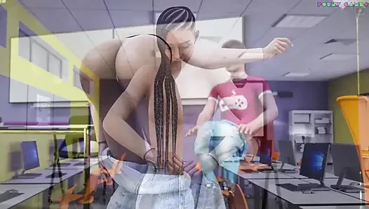 L7team'ın Sunville'li orta yaşlı seksi kadınları - ateşli zenci öğretmen beyaz öğrenciyle sert seks yapıyor 78