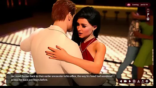 Desire Whispers 23 Sarah ve Neil dans pistinde samimi oluyorlardı