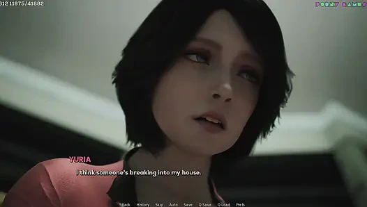 Shamandev'in arzu gölgeleri - genç Yuria zenciyle sikiliyor: resmi ilk büyük zenci sahnesi 56