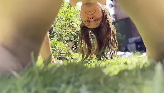 Açık havada kamera eğlencesi