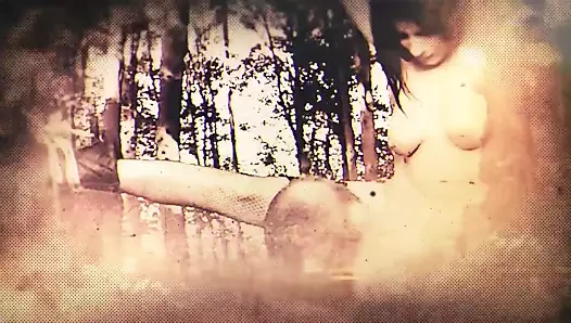 Esaret ve bdsm genç ceza ve becerdin açık havada