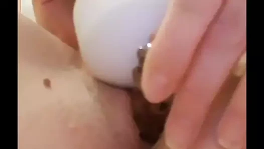 Connie cam oyuncak ve asa kullanıyor, çok ıslanıyor!