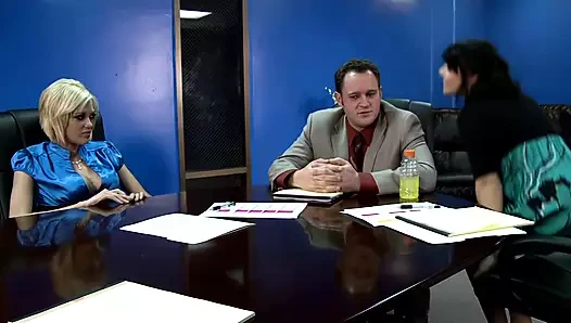 Jenny hendrix ve beverly hills her ikisi de yutmak boşalmak