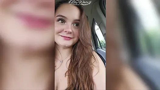 I touch myself in the dentist's parking lot, a passer-by looks at me from afar and it excites me crazy!!