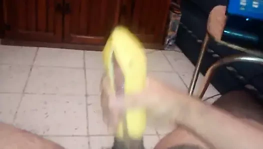 Muz kabuğu ile mastürbasyon