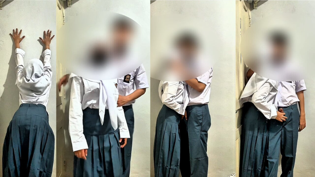 New Malay Desi, Public Scandal of High School Students in School Warehouse 18+