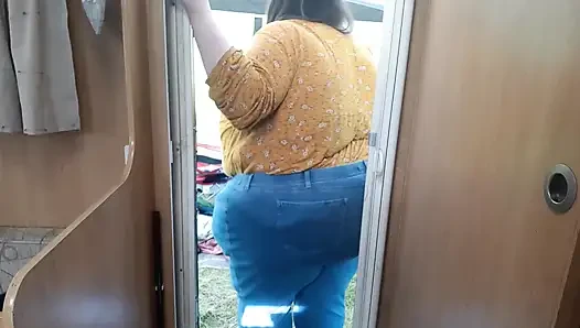 Ssbbw ve küçük kapı