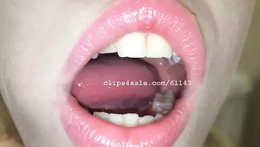 Ağız fetişi - kristy'nin ağzı