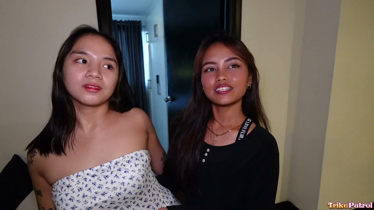 TrikePatrol Two Sexy Asian Girls Tag Team Foreign Cock
