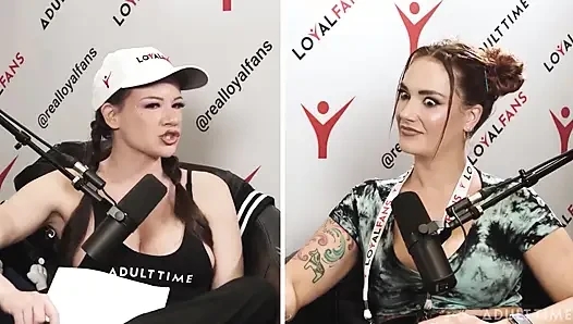 Siri Dahl grup seks partisi*es ve porno ödülleri | Siri Dahl ile Avn Özel | Adult Time Podcast