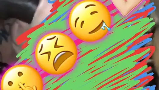 Hintli iri güzel sürtük büyük zenci yarağını gırtlağına kadar alıyor