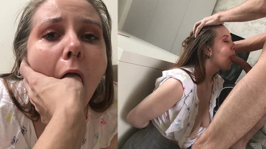 The step sister got excited by her hot fantasies and wanted to suck her step brother's dick - Lovessie