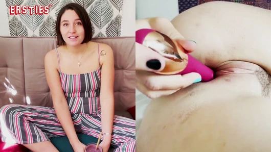 Ersties - Sweet Charlie L enjoys herself in bed with her vibrator