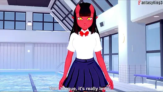 Meru succubus bikini bakış açısı seks
