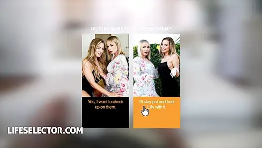 Bonnie Dolce, Kate Quinn ve Kaisa Nord ile dörtlü seks sanatı