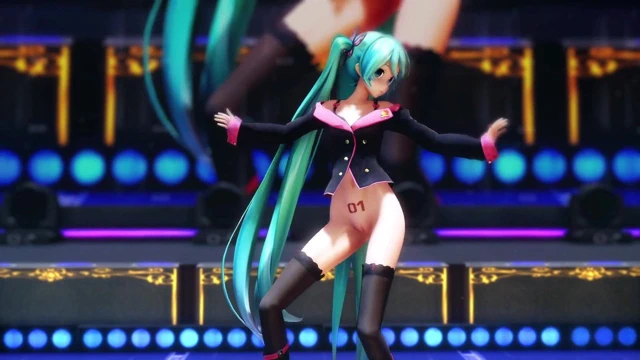 (mmd) hatsune miku - tatlı şeytan (zekimashi7 tarafından yapılmıştır)