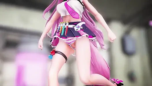 Sevimli külotla dans eden seksi kız