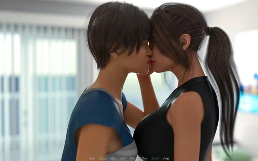 Evli kadın olmak - v1.175 - karel Christine'i dudaklarından öpüyor