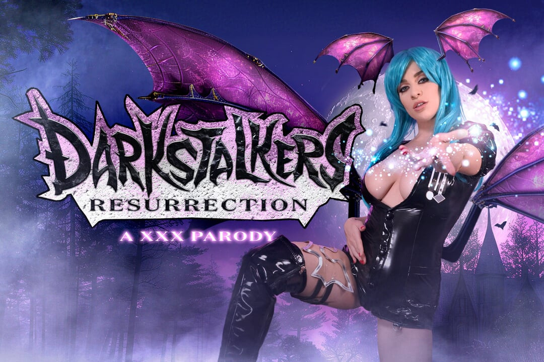 Vrcosplayx - Josephine Jackson darkstalkers resurrection'dan Morrigan her erkeği baştan çıkarabilir