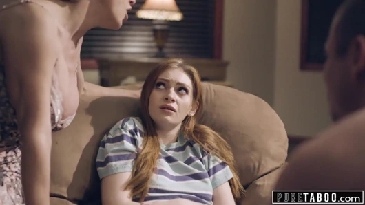 Saf tabu üvey anne-baba ve üvey kardeş hoşgeldin yeni kız kardeş