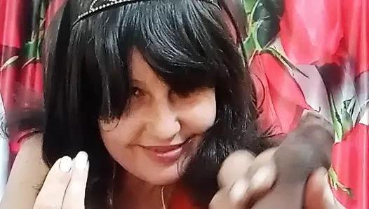 Evimizin güzel bir kayınvalidesi.