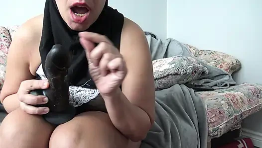 Cezayirli ateşli evli kadın amını fışkırtıyor