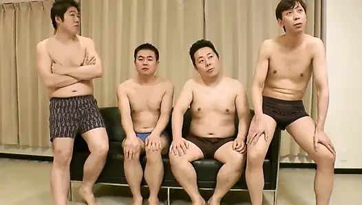 Japanese Teenies Scene 1: Hairy Teen Fucking in Threesome with Double Creampie