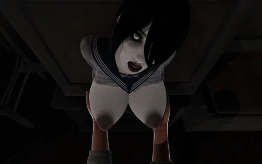 Bir hayaleti memeyle sikiyor - şehvetle bağlı 3 boyutlu animasyonlu oyun