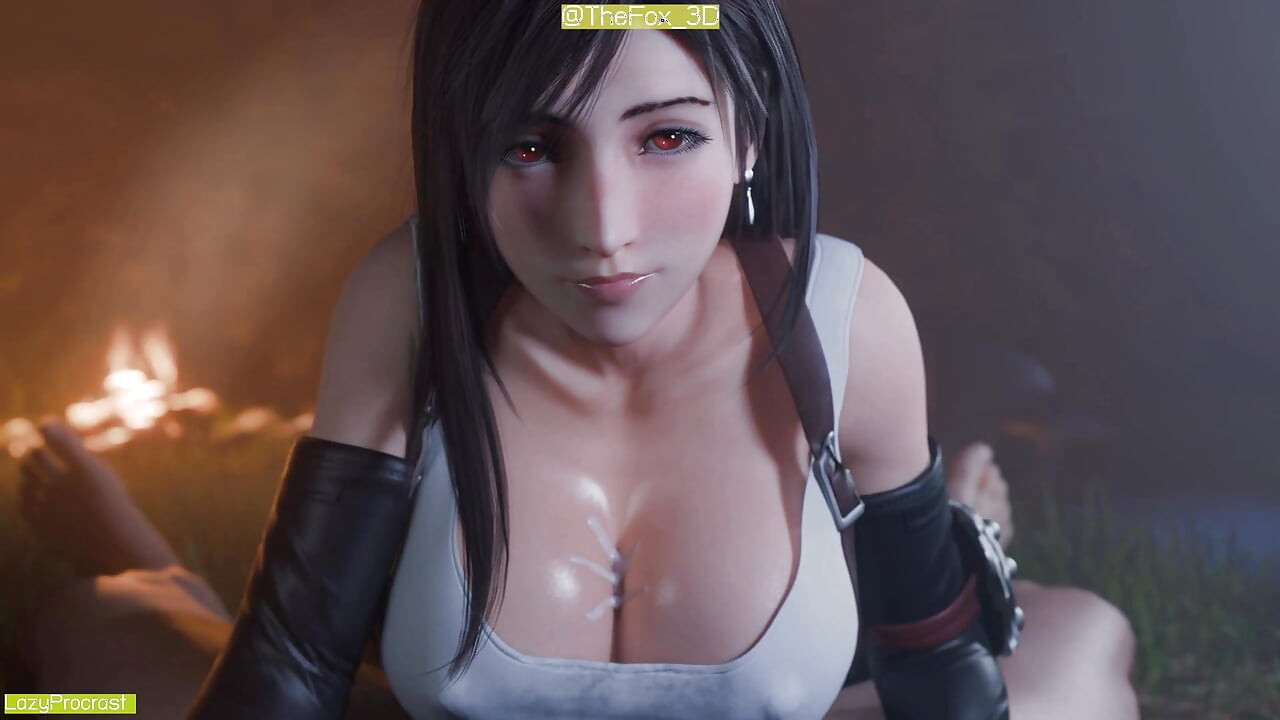 Final fantasy vii ff7 - tifa hitsuki homage wm (ses yok) lazyprocrast animasyon 3d hentai