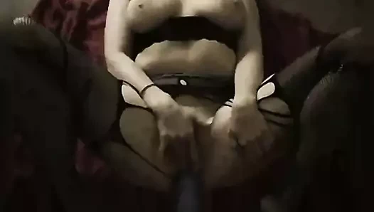 Kıçımda dev yapay penis ile kendimi oyna