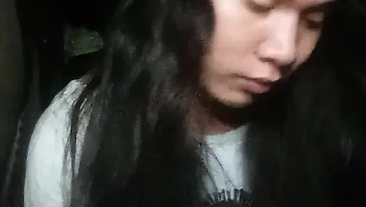 Trans Beauty Going Solo, A Must-Watch Sensual Moment