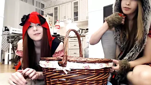 Roodkapje en de boze Wolf