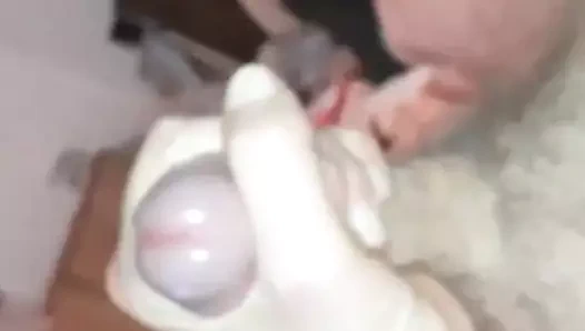 Kız arkadaşımı domaltarak sikiyorum ve kovboy bakış açısı