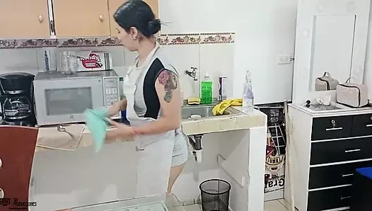 Azgın çalışanımı iyi sikiyorum - İspanyolca porno