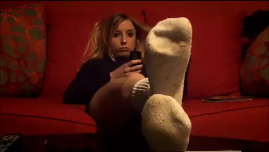 Kirli çoraplarıma tapın