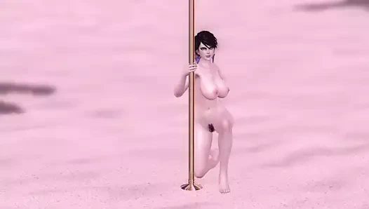 Çıplak ve sıcak bayonetta gösterme ona göt ve kedi