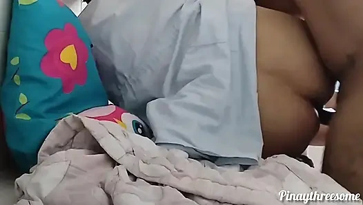 Asian Cheating wige moaning loudly when she gets fuvk from her secret lover . ang sarap mo bheb