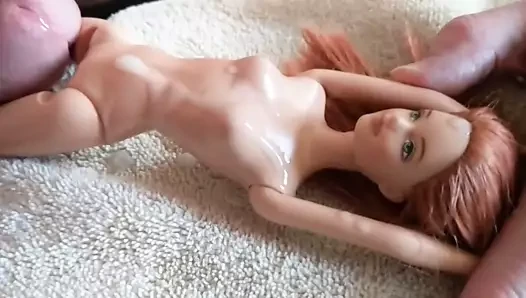 Zencefilli barbie yine yaptı yapacağını