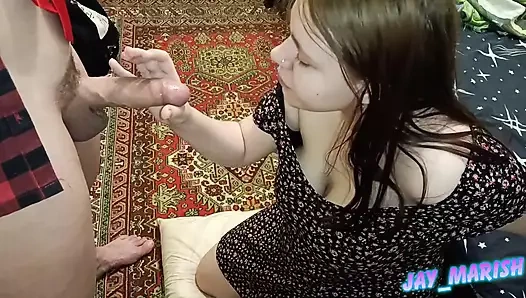 Yeni yıl için Marish ile seks