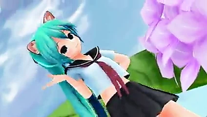 Chibi miku mmd 6