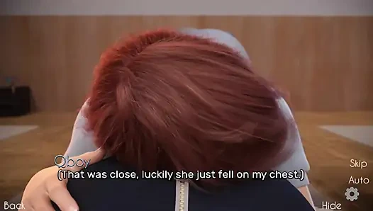 Üvey kız kardeş içerideyken yanlışlıkla banyoya adım