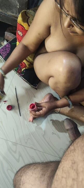 Worship of Baba ji's cock