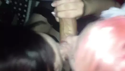 İsveçli sürtükler bir yarağı paylaşıyor