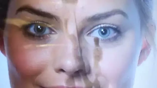 Cum haraç üzerinde margot robbie yüz