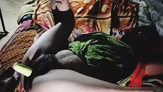 Desi girlfriend's house went and her hard.